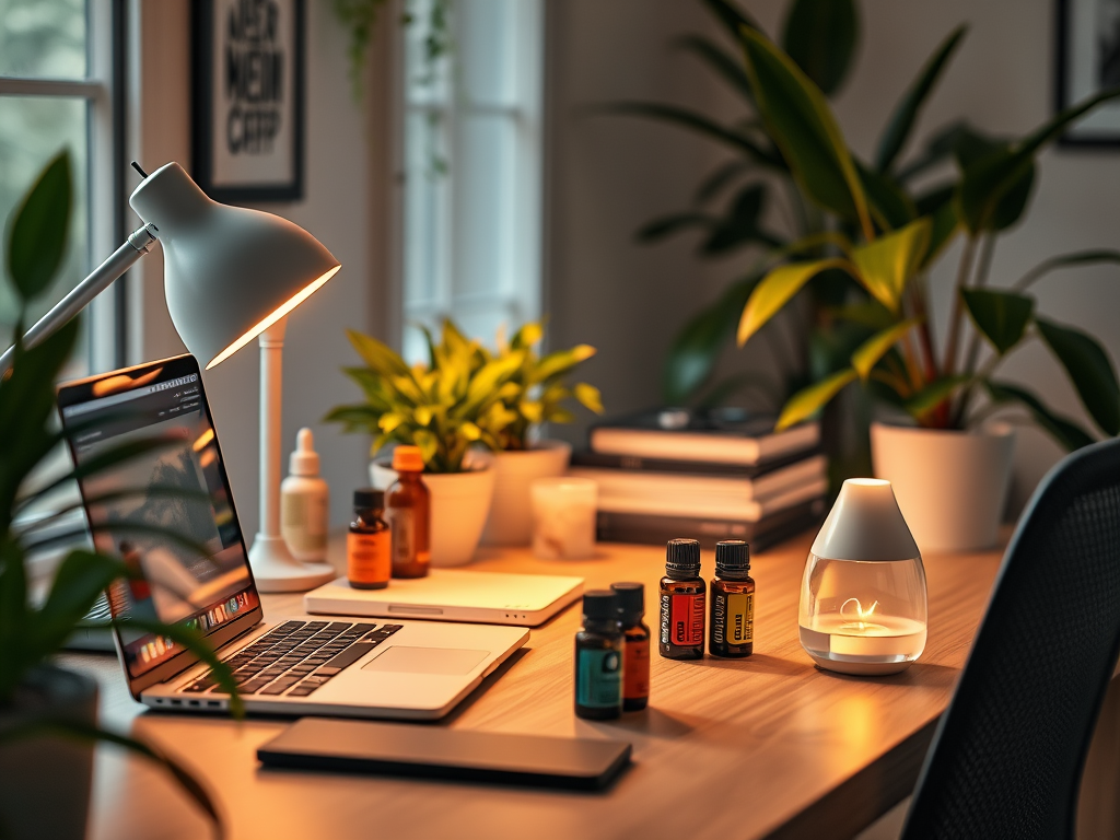 Boost Focus and Wellbeing: Simple DIY Aromatherapy for Your Work-from-Home Office